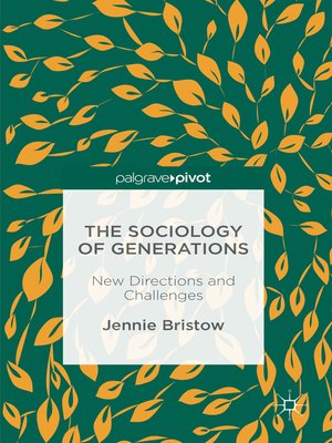 cover image of The Sociology of Generations